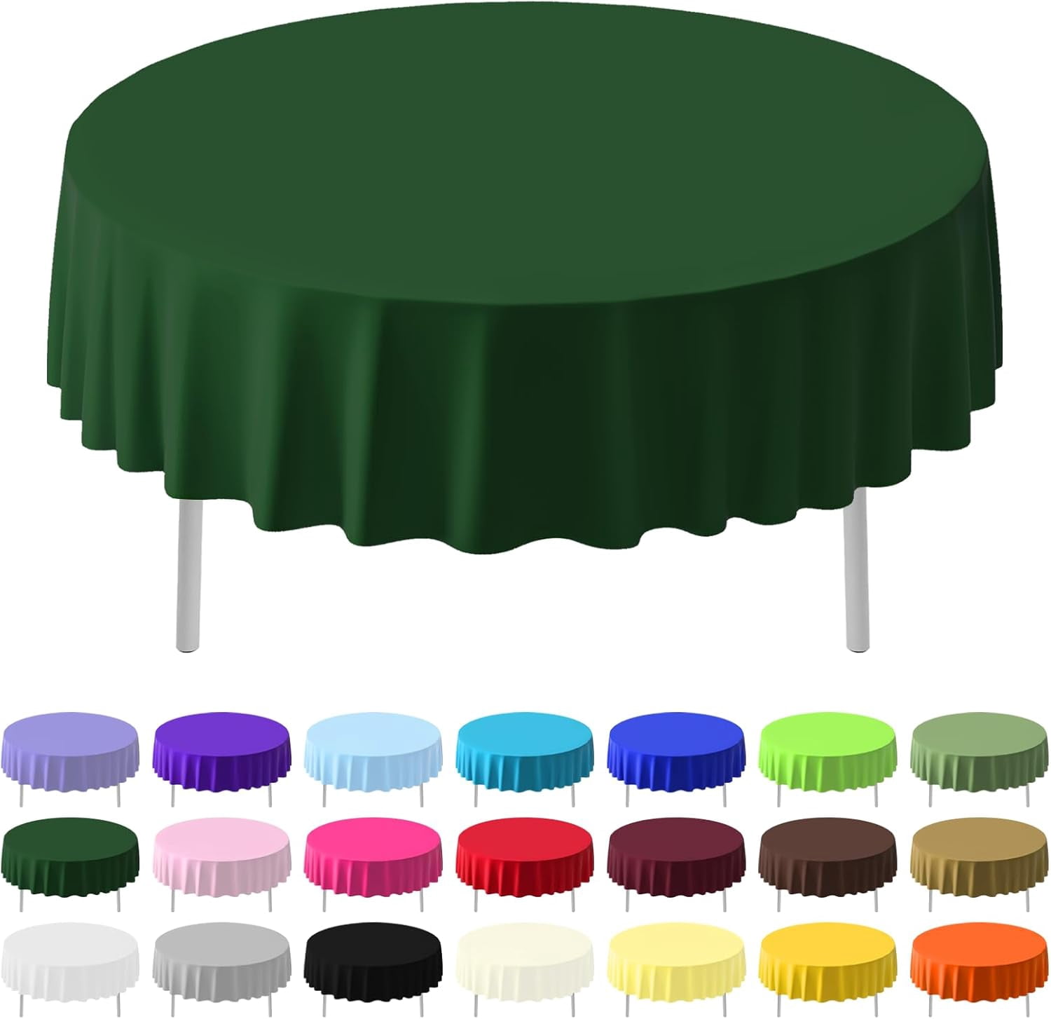 84 Inch Round Tableclothnull