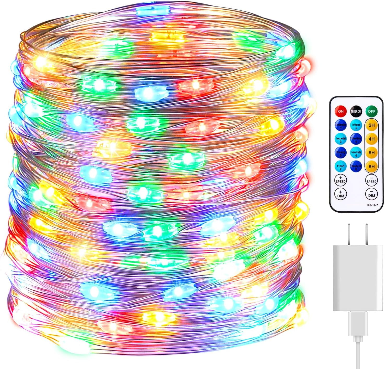 Plug In Fairy Lights With Remotenull