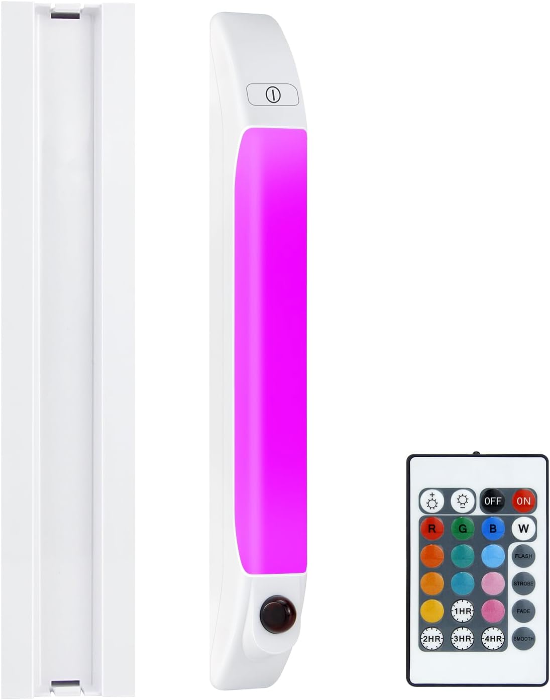 SRWEHG-LED Under Cabinet Light, Battery Operated RGB Colors Changing ...