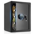 thumbnail image 1 of SRWTRCHRY 2.0 Cu ft Large Safe Box, Home Safe with Digital Keypad and Deposit Slot & Alarm System, Money Safe With Mute Function and LED Light, Safe for Money Valuables, 1 of 11