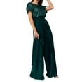 thumbnail image 1 of SRZYMJ Athletic Women's Jumpsuit Stylish Women's Fashion Jumpsuit with Sequins Short Sleeve Casual Wear for Everyday Comfort and, 1 of 3