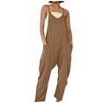 thumbnail image 1 of SRZYMJ Athletic Women's Jumpsuit Women's Fashionable Loose Overalls Featuring Spacious Pockets for Everyday Wear and, 1 of 5