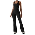 thumbnail image 1 of SRZYMJ Athletic Women's Jumpsuit Women's Tight Yoga Dress Jumpsuit for Dance Sports Fitness with Lift and Belly Control, 1 of 6