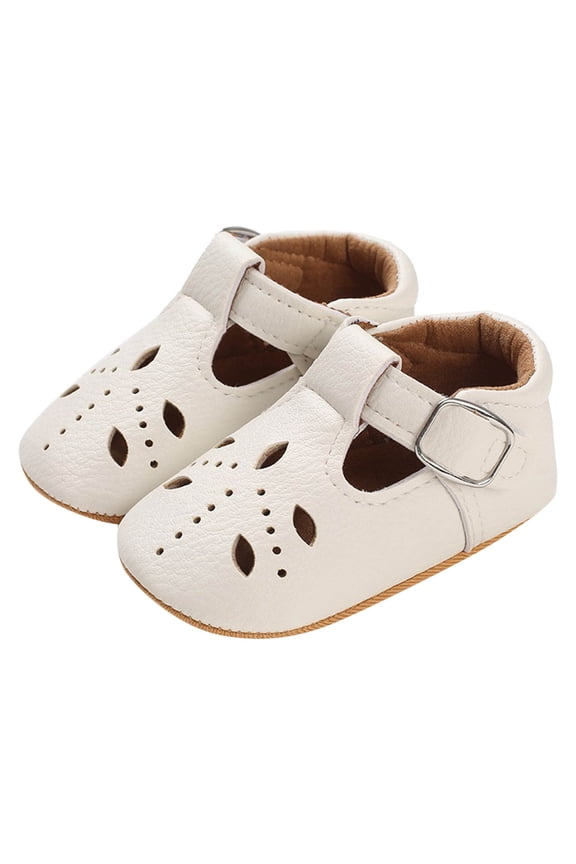 Baby Boys Girls Lace Up Leather Sneakers Soft Rubber Sole Moccasins Oxford Loafers Anti- Toddler Wedding Uniform Dress Shoes