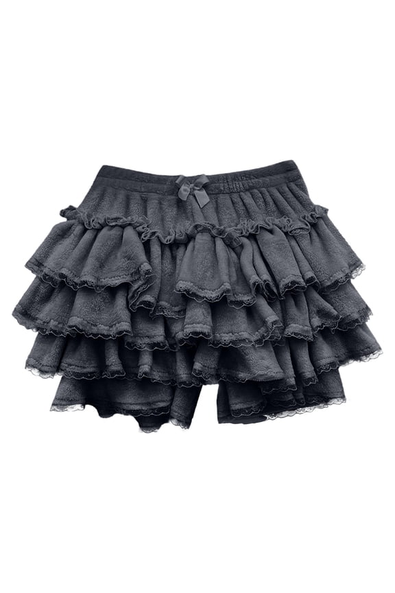 Bloomers for Women Ruffle Shorts Punk Pumpkin Pants Layered Pettipants Boyshorts