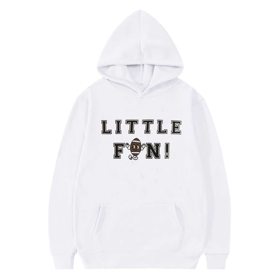 SRZYMJ Boys Rugby Football Letter Print Hoodie Pullover Long Sleeve Warm Sweatshirt for Kids and Toddlers WH2 5-6 Years