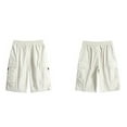 thumbnail image 1 of SRZYMJ Boys Street Cargo Pants with Stretch Waist for Spring Summer Outdoor Leisure Sports and Casual Play Beige 12-14 Years, 1 of 7
