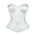 thumbnail image 1 of SRZYMJ Corset for Womens Elegant Strapless Long Torsette Bodysuit for Wedding Dresses and Daily Wear with Full, 1 of 5