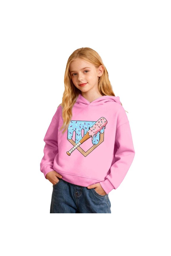 Funny Six Seven 6 7 Meme Kids 420 Ice Cream Meme Hoodie Boys Girls Printed Long Sleeve Sweatshirt School Uniform