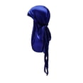 thumbnail image 1 of SRZYMJ Kids Satin Durag Headwrap, High Stretch Silk‑Like Pirate Tail Head Cap, Children Long Tail Do‑rag Hat for Boys Girls, 1 of 4