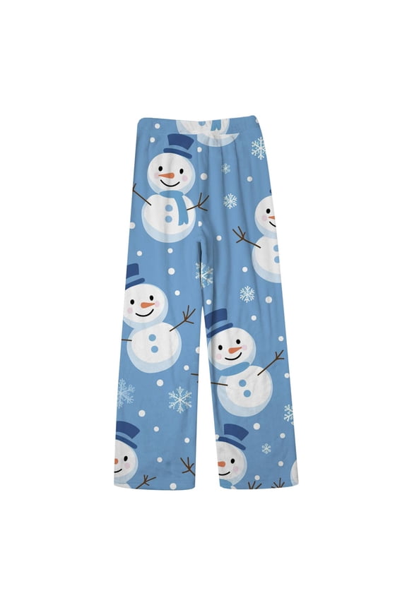 Lightweight Workout Joggers for Women Women's Anime Cartoon Flannel Pyjama Pants Soft Warm Winter Loungewear Comfortable Sleepwear Trousers Cozy Bottoms for Ladies