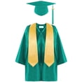 thumbnail image 1 of SRZYMJ Matte Graduation Cap Gown 2026 Set with Tassel for College High School Graduates Mint Green 10-12 Years, 1 of 7