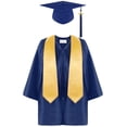thumbnail image 1 of SRZYMJ Matte Graduation Cap Gown 2026 Set with Tassel for College High School Graduates Navy 2-3 Years, 1 of 4
