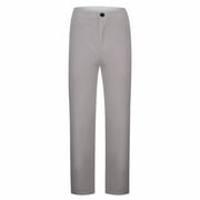 SRZYMJ Mens Athletic Fit Stretch Chino Pants Mens Solid Elastic Waist Casual Pants with Belt and Pocket Wide Leg Loose Fit Comfortable Trousers for