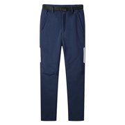 SRZYMJ Mens Athletic Fit Stretch Chino Pants Mens Winter Warm Outdoor Mountaineering Pants for Cold Weather Trekking and Hiking Adventures with Comfortable