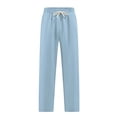 thumbnail image 1 of SRZYMJ Men's Loose Fit Straight Leg Knit Joggers with Jacquard Detail and Adjustable Drawstring for Casual Sportswear, 1 of 9