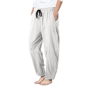 SRZYMJ Mens Athletic Fit Chinos Mens Casual Trousers with Solid Color Design for Everyday Comfort and Relaxed Fit All