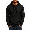 thumbnail image 1 of SRZYMJ Mens Hooded Sweatshirt Casual Long Sleeve Drawstring, 1 of 4