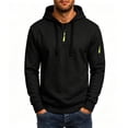 thumbnail image 1 of SRZYMJ Mens Hooded Sweatshirt Casual Long Sleeve Drawstring, 1 of 4