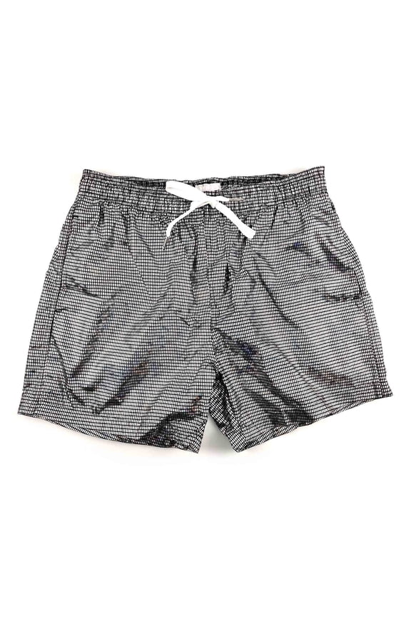 Mens Plaid Metallic Shorts Sparkling 70s Rave Outfits Drawstring Sequin Shorts with Pocket