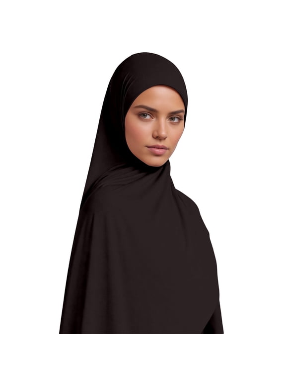 Slip-on Modal Jersey Hijab Head Scarf Wrap for Muslim Women