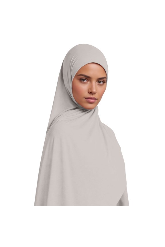 Slip-on Modal Jersey Hijab Head Scarf Wrap for Muslim Women