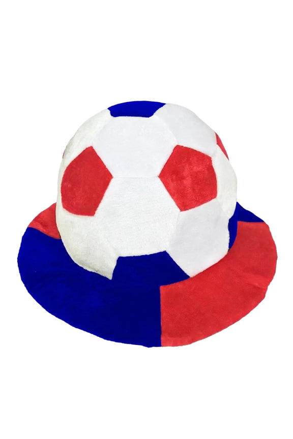 Soccer Ball Hat Funny Soccer Shaped Hat Sport Event Hats Party Supplies Headgear Cap Sports Fans Gift Football Birthday Dress up