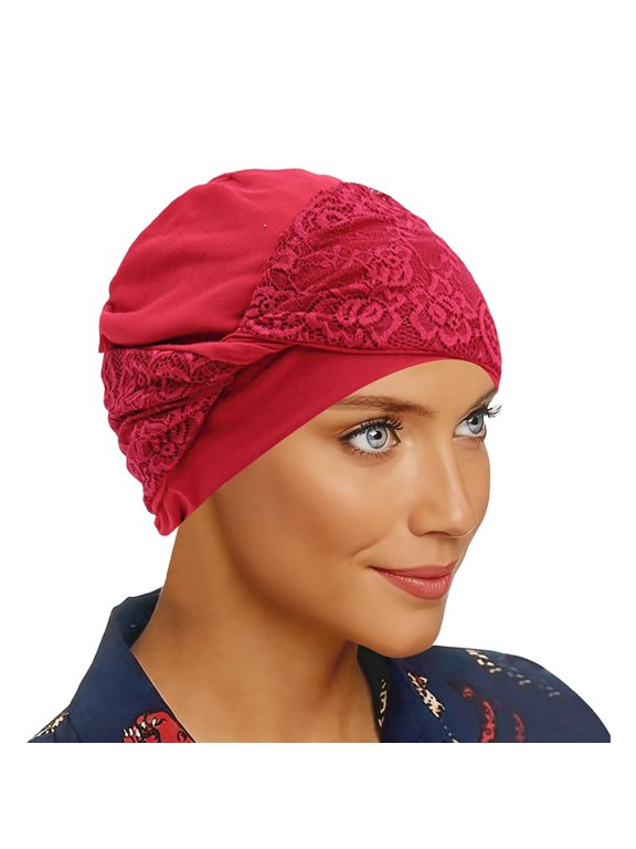 Soft Breathable Lace Hijab Cap Seamless Under Scarf for Lightweight Stretchy Inner Bonnet