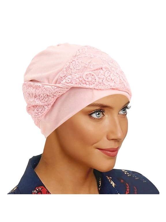 Soft Breathable Lace Hijab Cap Seamless Under Scarf for Lightweight Stretchy Inner Bonnet
