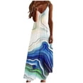thumbnail image 1 of SRZYMJ Summer Dresses for Women 2027 Beach Vacation Sexy Spaghetti Strap v Neck Sun Dress Flowy Maxi Long Sundresses Trendy, 1 of 5
