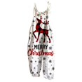 thumbnail image 1 of SRZYMJ Christmas Jumpsuit for Women 2025 Overalls Spaghetti Strap Jumpsuits Rompers Pajamas Dresses Outfits Pants, 1 of 3