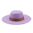 thumbnail image 1 of SRZYMJ Western Cowboy Hat for Men Women Wide Brim Suede Cattleman Cowgirl Hats, 1 of 3