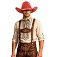 thumbnail image 1 of SRZYMJ Western Cowboy Hat for Women Men Small Short Wide Brim Beach Cowgirls Cattleman Cowboys Hats, 1 of 4