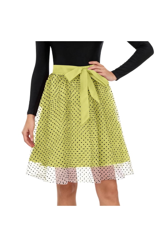 Women 5 Layers Tutu Fluffy Dance Ballet Bubble Skirt Puffy Elastic Tulle Short Skirts Halloween Christmas