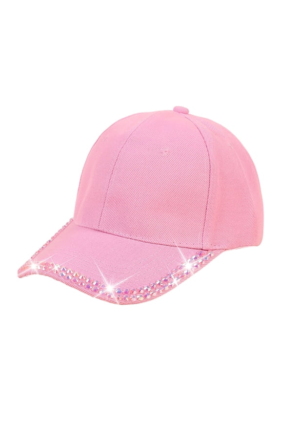 Women Sparkling Rhinestone Baseball Cap Shiny Glitter Hat Flashy Truck Summer Girl Bling Outdoor Men 2026 Sport