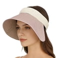 thumbnail image 1 of SRZYMJ Women Summer Sun Hat Foldable Large Brim Canvas Visor Quick Dry Beach Outdoor UV Protection Cap, 1 of 3