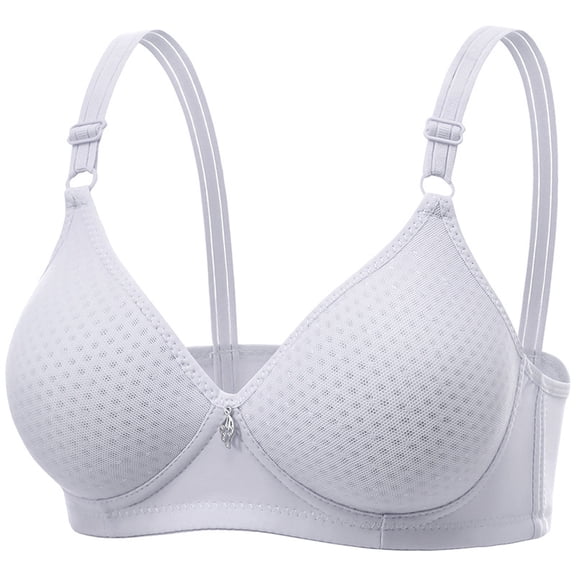 SRZYMJ Women's Bras Seamless Underwire Full Cup Bra for Comfort and All Day Support with
