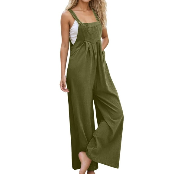 SRZYMJ Women's Romper Stylish Women's Casual Dungarees Overall Playsuit Featuring Practical Pocket Design For Everyday