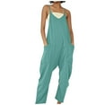 thumbnail image 1 of SRZYMJ Women's Romper Women's Fashionable Loose Overalls Featuring Spacious Pockets for Everyday Wear and, 1 of 5