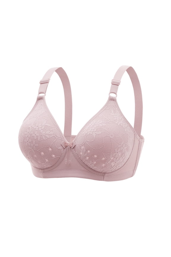 Womens Wirefree Bra Latex Hole Cup Bra with Breathable Non Wired Design for Comfort and Support as Everyday Fall Underwear
