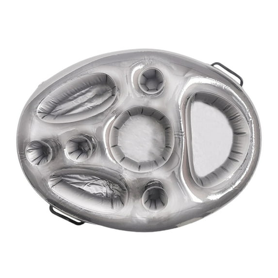 SRstrat 1PCS Inflatable Drink Holder, Floats Inflatable Cup Coasters Pool Drink Holder Floats Inflatable Floating Coasters for Kids Party Summer Pool Water Fun Toys Drink Shower