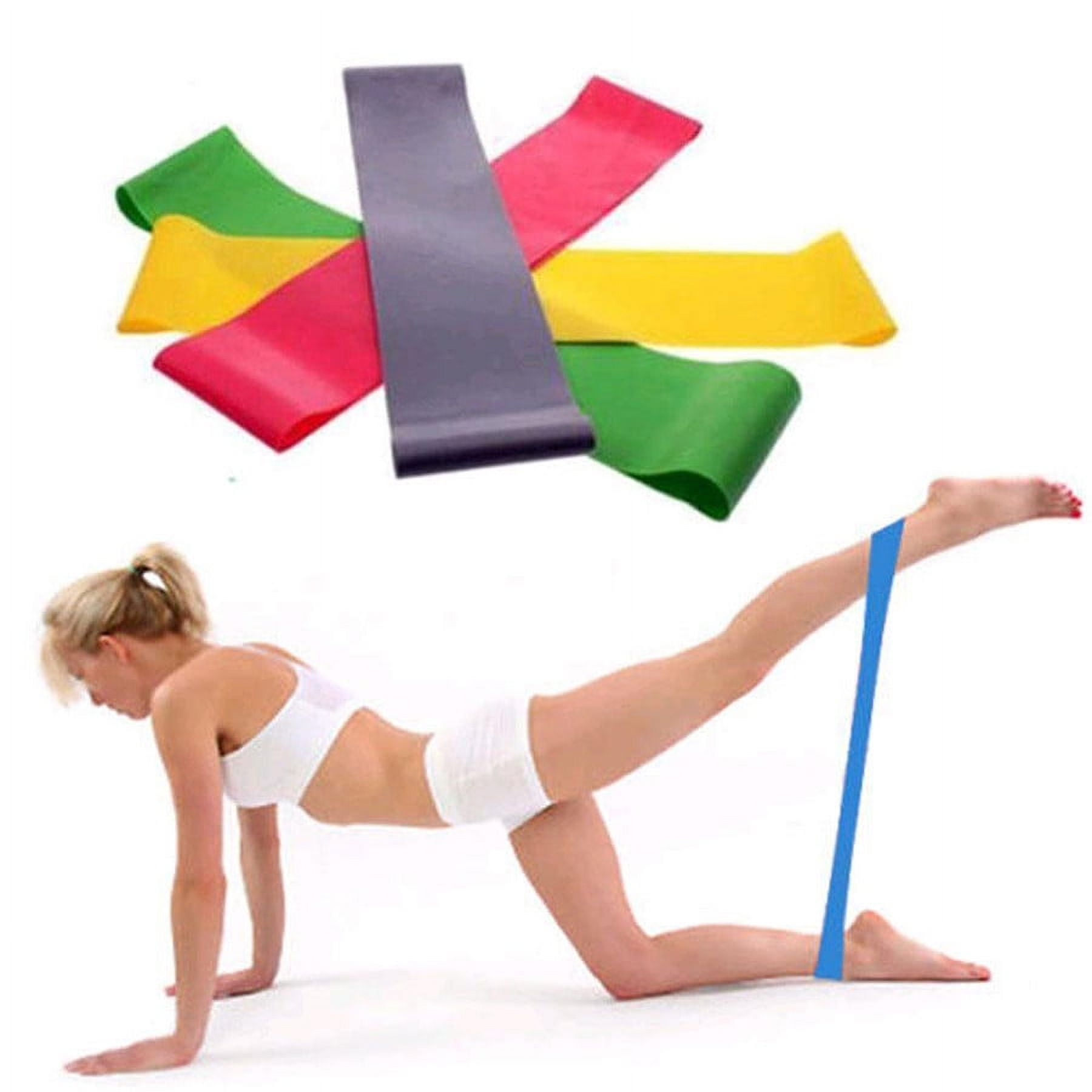 SRstrat Exercise Fitness Resistance Band Mini Loop Bands That Perform Better When Working Out at Home or The Gym,Resistance Band Loop Yoga Pilates Home GYM Fitness Exercise Workout Training