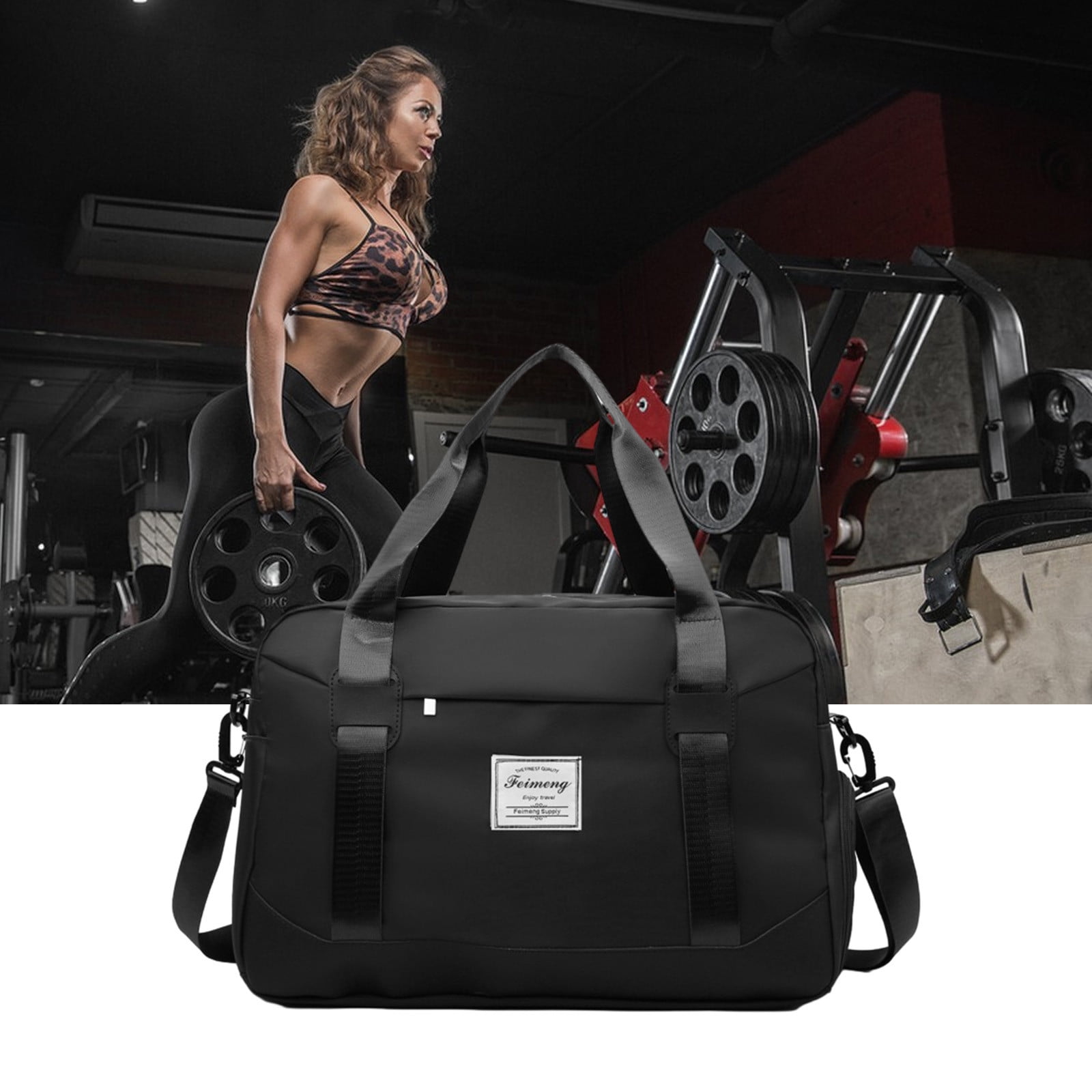 SRstrat Extra Large Storage Duffle Bag,Foldable Travel Duffel Bag Tote Carry On Luggage Sport