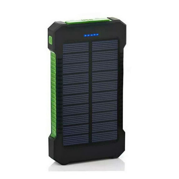 SRstrat Portable Charger LED Dual USB Ports Solar Panel Power Bank Case Charger DIY Kits Box For Backup Charger