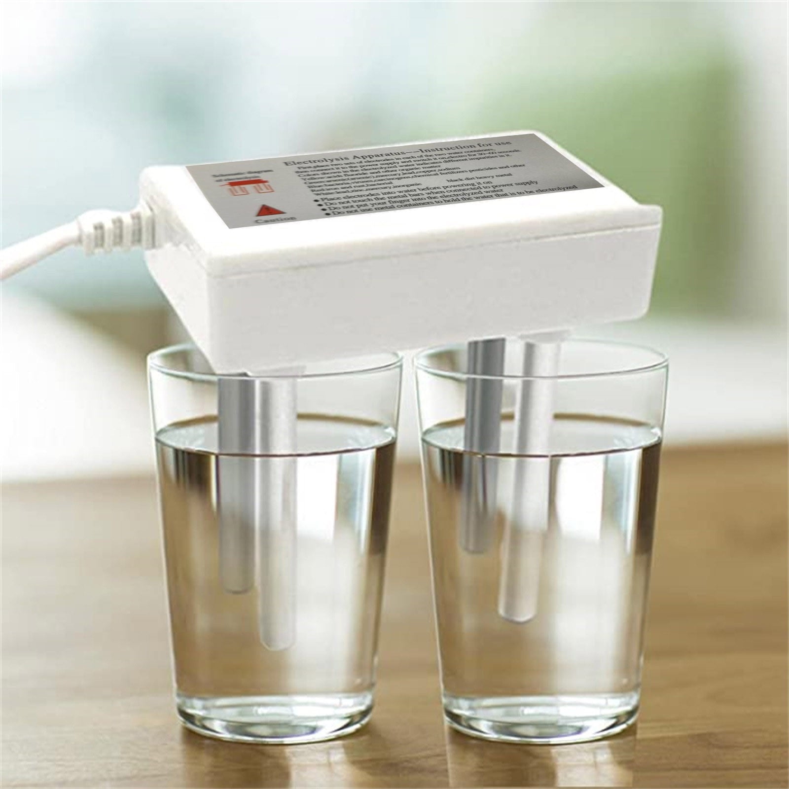 Household TDS Water Electrolyzer Test Tool – Water Purity Meter With Electrolysis, 220V, 80cm Cable