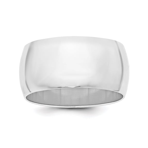 SS 10mm Half Round Size 6.5 Band