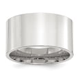 thumbnail image 1 of SS 12mm Comfort Fit Flat Size 8 Band in Sterling Silver, 1 of 2