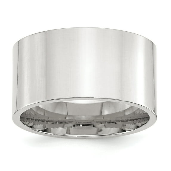 SS 12mm Comfort Fit Flat Size 9 Band