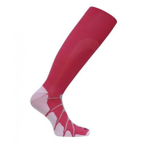 SS 2011 Performance Sports Plantar Fasciitis OTC Knee High Compression Socks, Fuchsia - Large