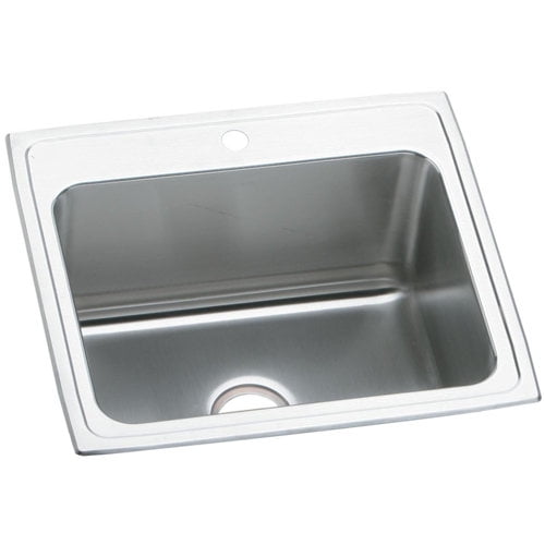 SS 25x22x12.1 Single Drop-in Sink